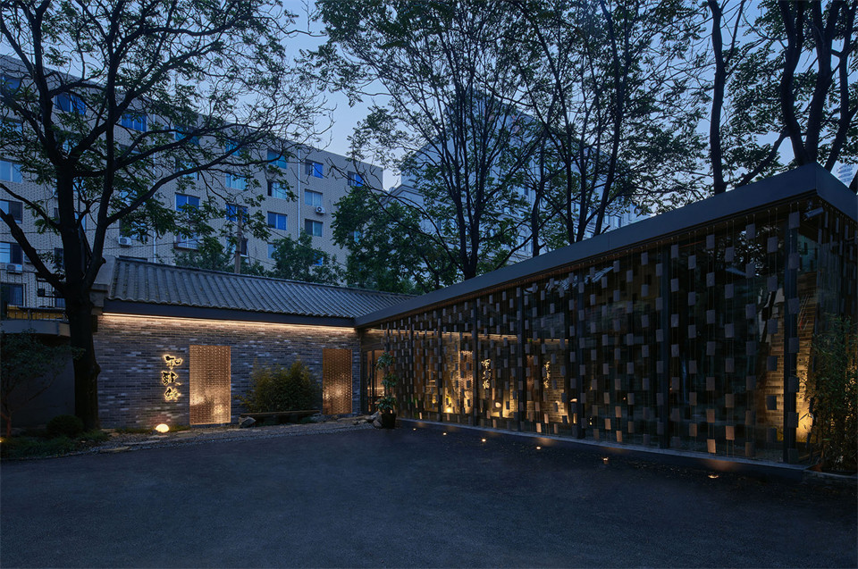 文物老宅改造成餐廳  和歌辭餐廳裝修設計(圖1)