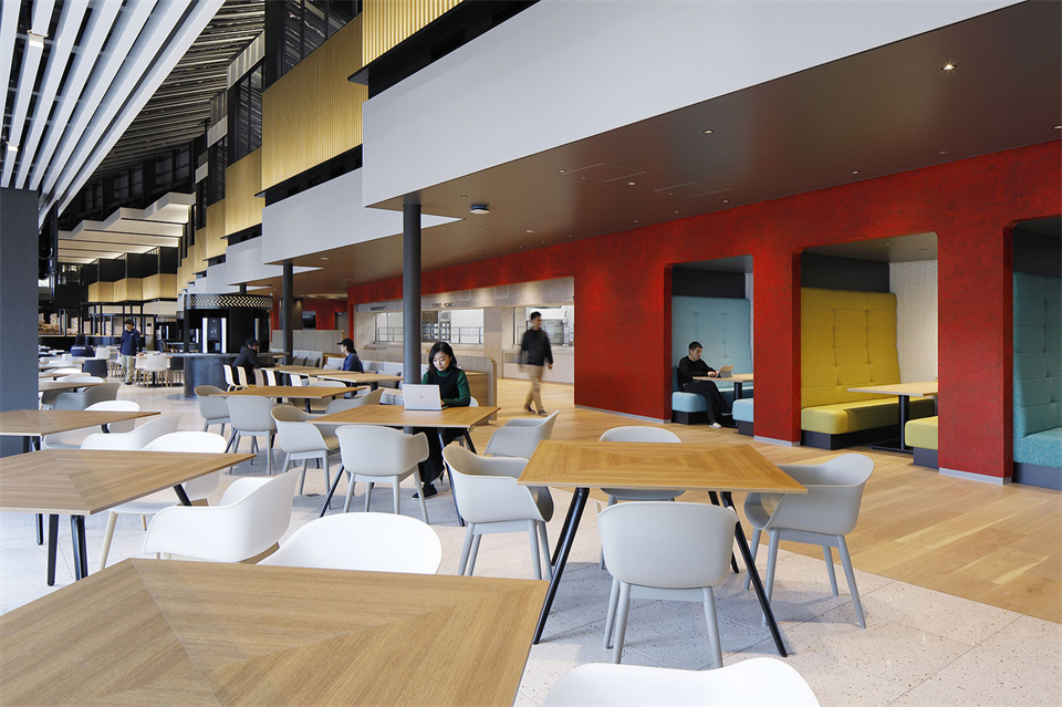 大型制作企業(yè)研發(fā)中心辦公樓裝修設(shè)計方案(圖5)