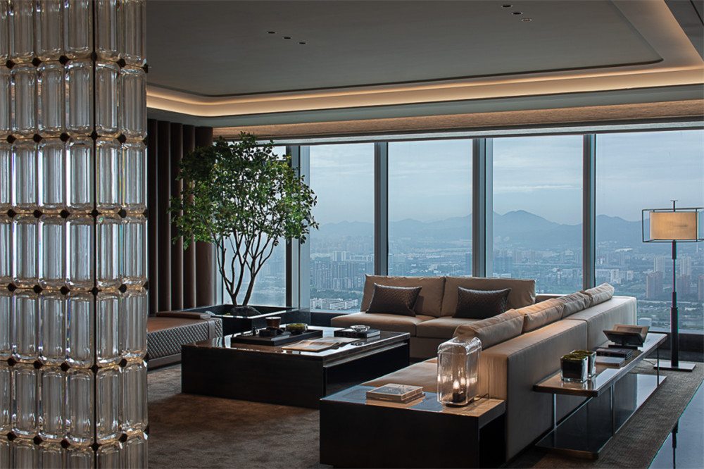 高端企業(yè)總部總裁辦公室&會所裝修設(shè)計(jì)方案(圖5)