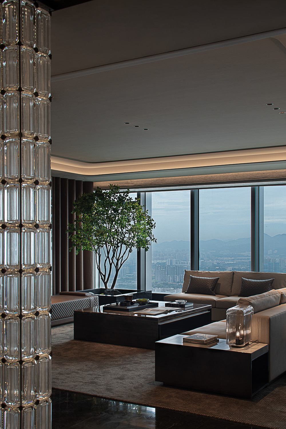 高端企業(yè)總部總裁辦公室&會所裝修設(shè)計(jì)方案(圖13)