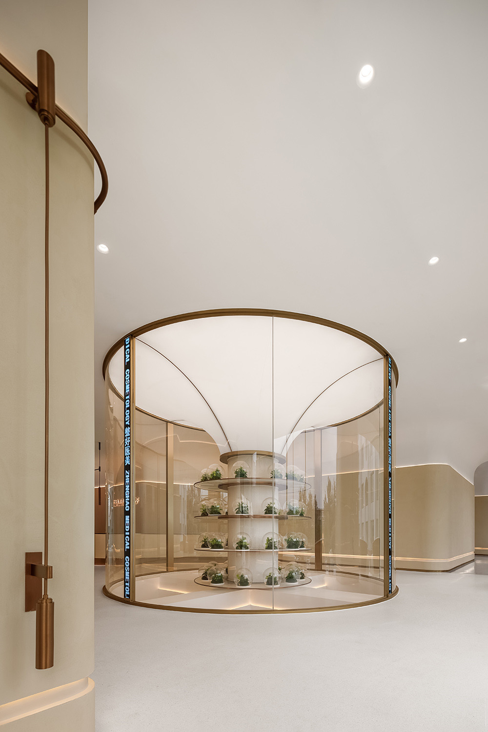 鄭州金博大推薦極簡輕奢風整好醫(yī)療美容醫(yī)院裝修設計(圖4)