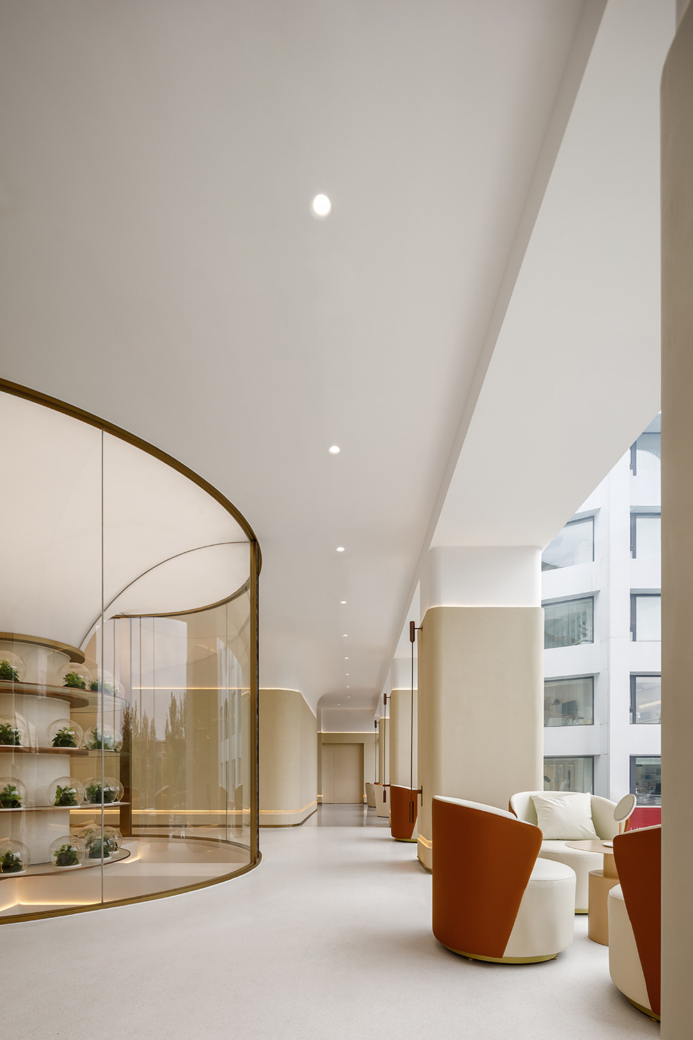 鄭州金博大推薦極簡輕奢風整好醫(yī)療美容醫(yī)院裝修設計(圖5)