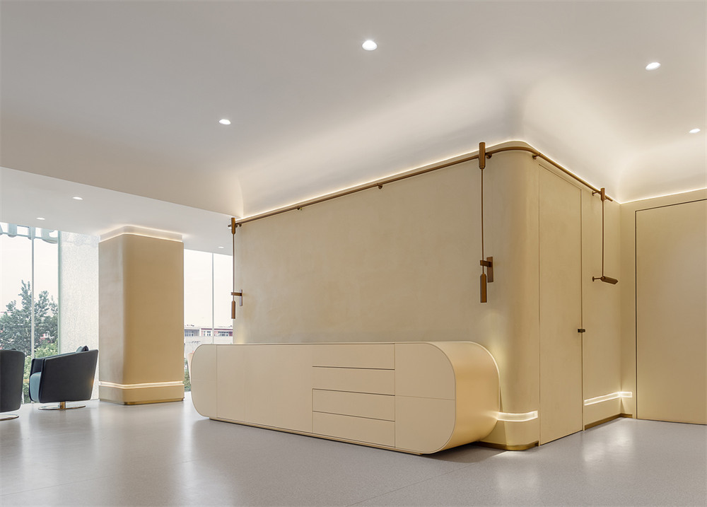 鄭州金博大推薦極簡輕奢風整好醫(yī)療美容醫(yī)院裝修設計(圖7)