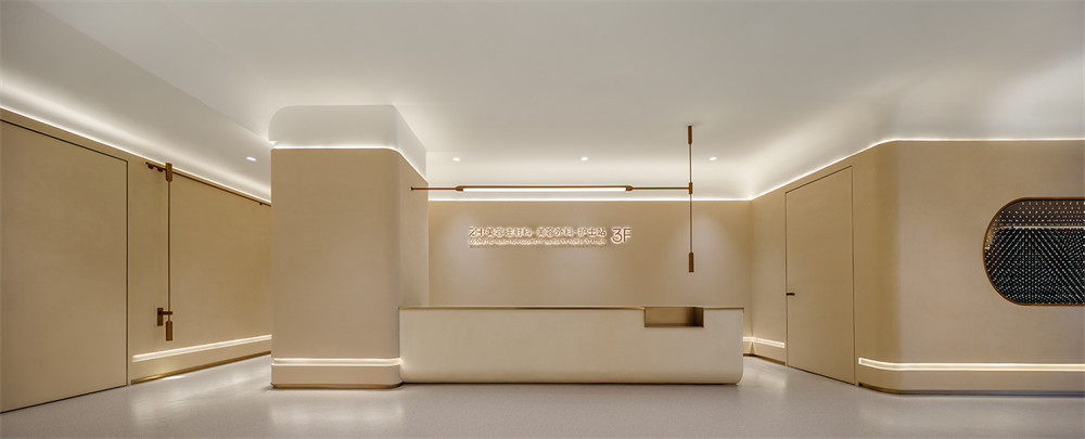 鄭州金博大推薦極簡輕奢風整好醫(yī)療美容醫(yī)院裝修設計(圖6)