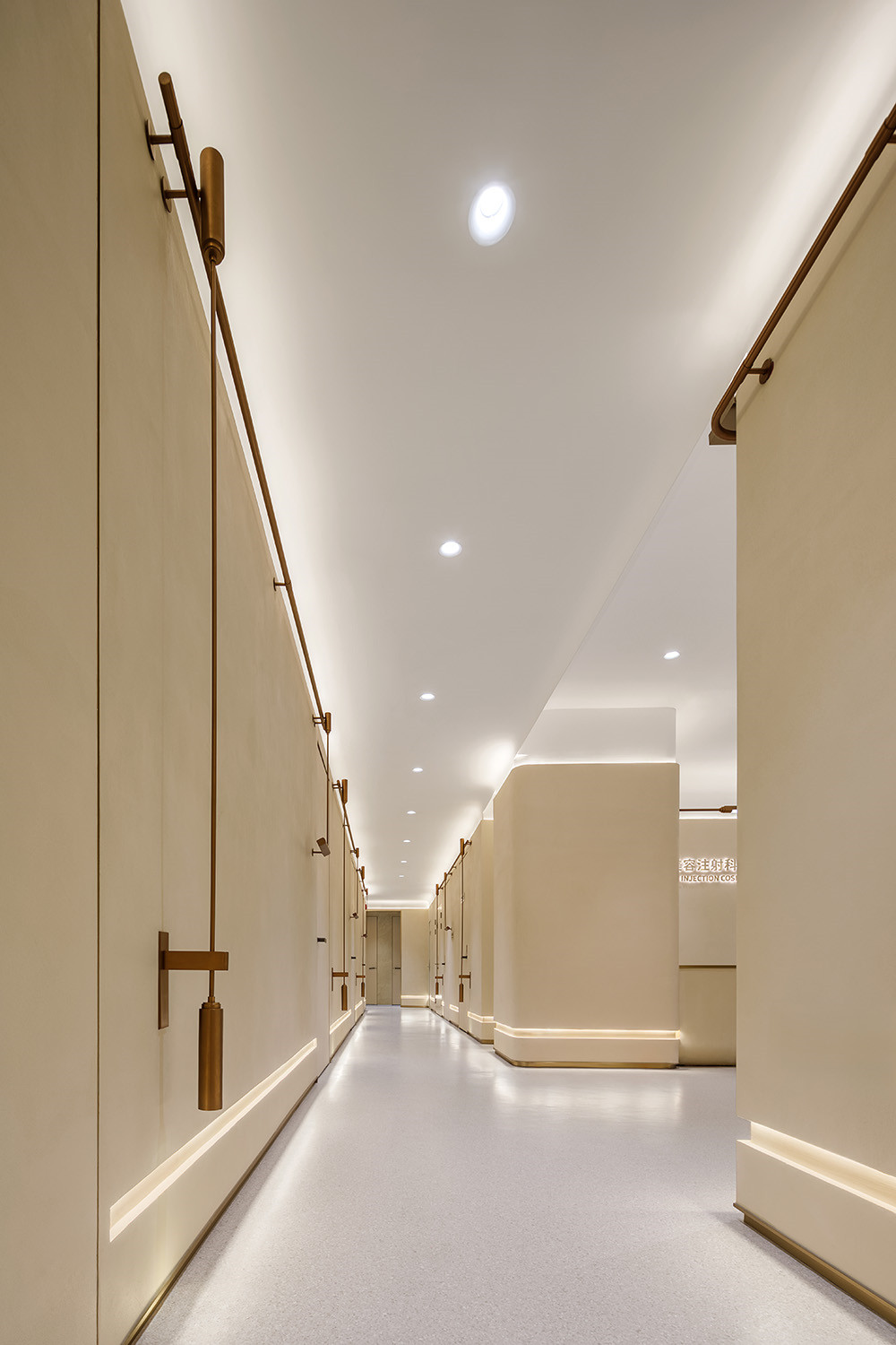 鄭州金博大推薦極簡輕奢風整好醫(yī)療美容醫(yī)院裝修設計(圖8)