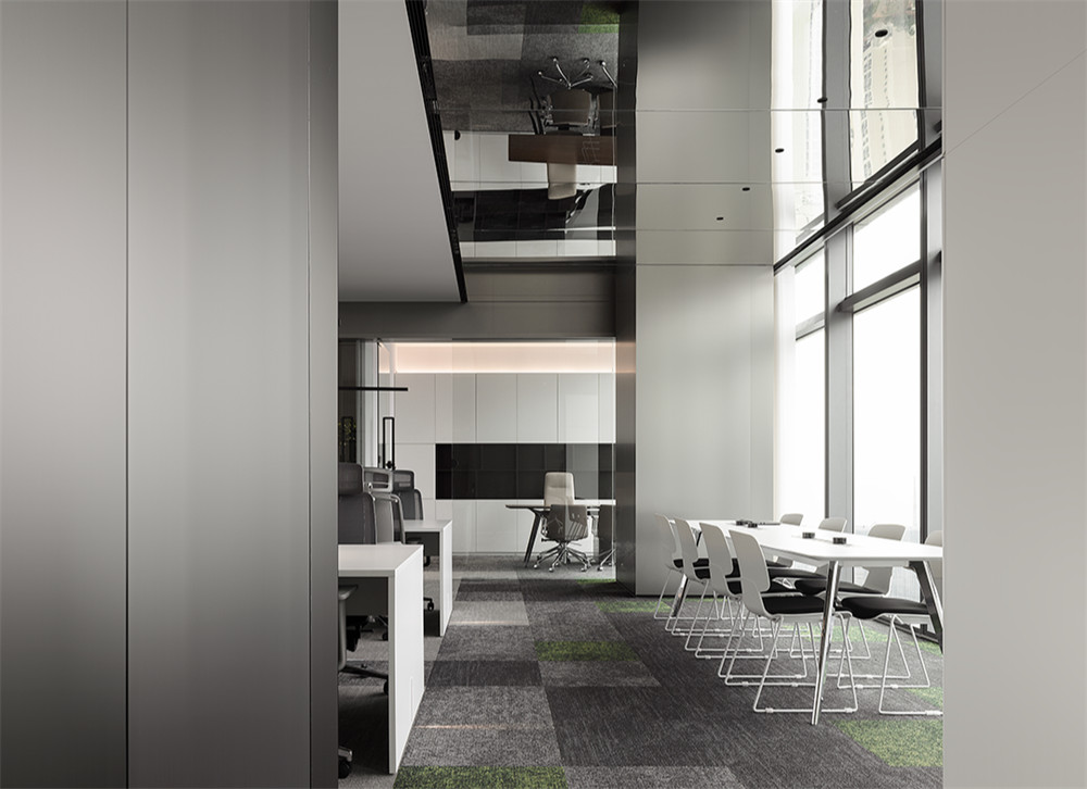 鄭州金博大推薦留學專業(yè)咨詢機構辦公室裝修設計方案(圖6)