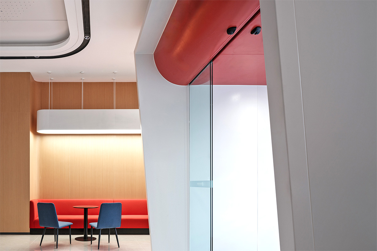 鄭州金博大推薦華為海思東升科技園辦公室裝修設(shè)計(圖3)