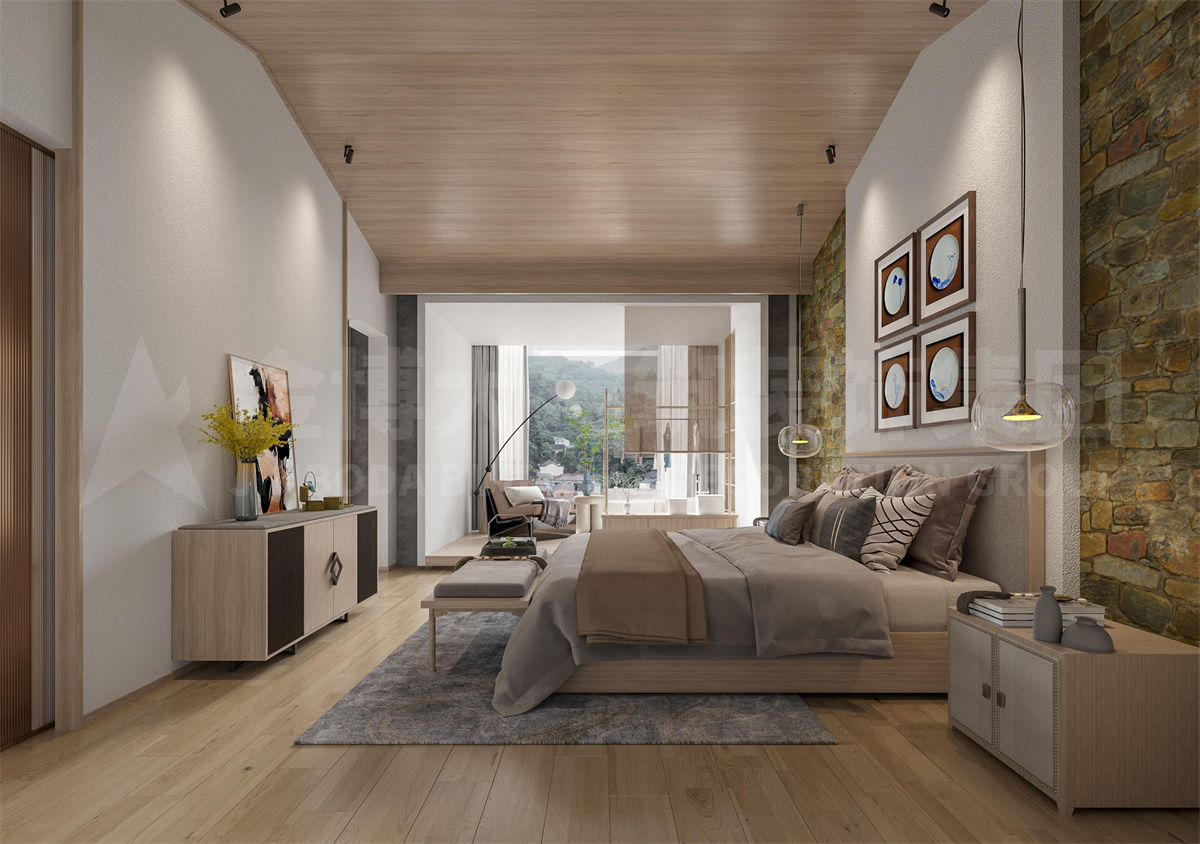 安徽書畫小鎮(zhèn)民宿裝修設計