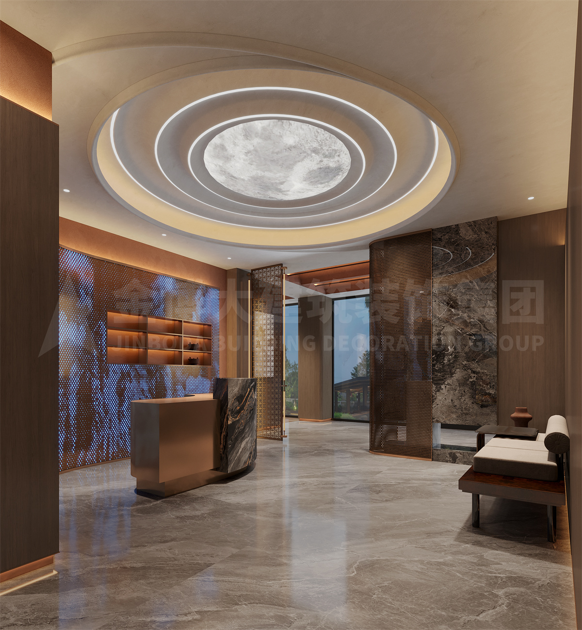 鶴壁鄭總辦公會(huì)所設(shè)計(jì)