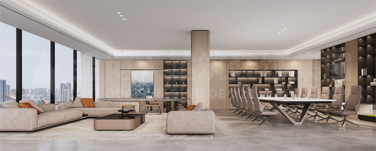 鄭州森樂智能設(shè)備辦公樓裝修設(shè)計