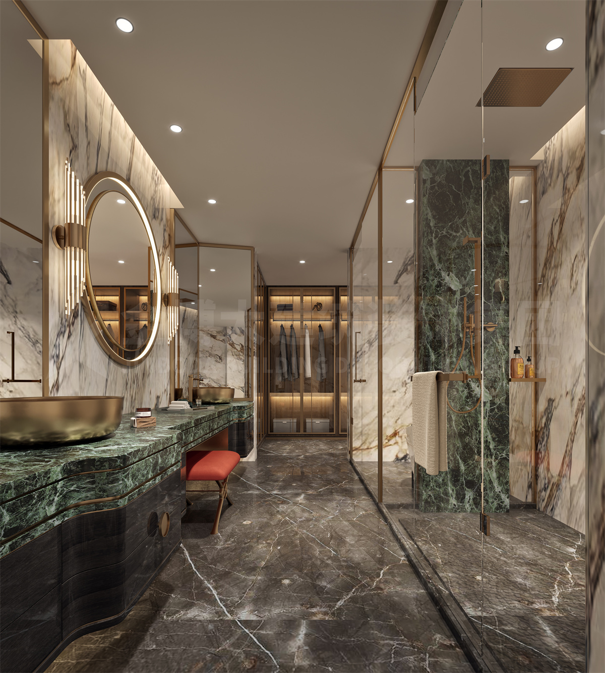 廣東清遠慶精品酒店裝修設計案例效果圖