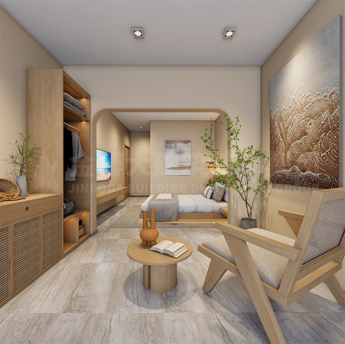 新密伏羲山素錦居民宿裝修設(shè)計