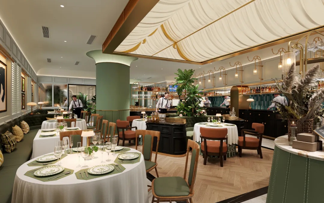 新時泰泰式特色餐廳改造裝修設(shè)計(jì)案例(圖3)