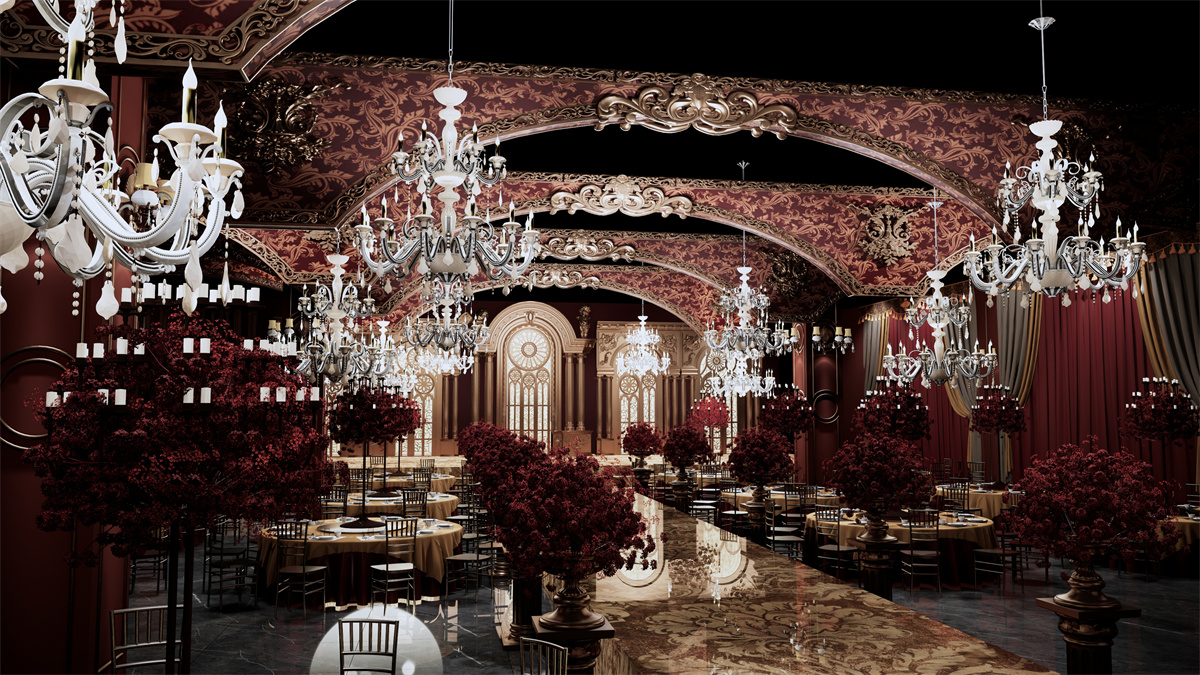 濮陽婚禮堂設(shè)計(jì)-鉑曼婚宴酒店裝修設(shè)計(jì)