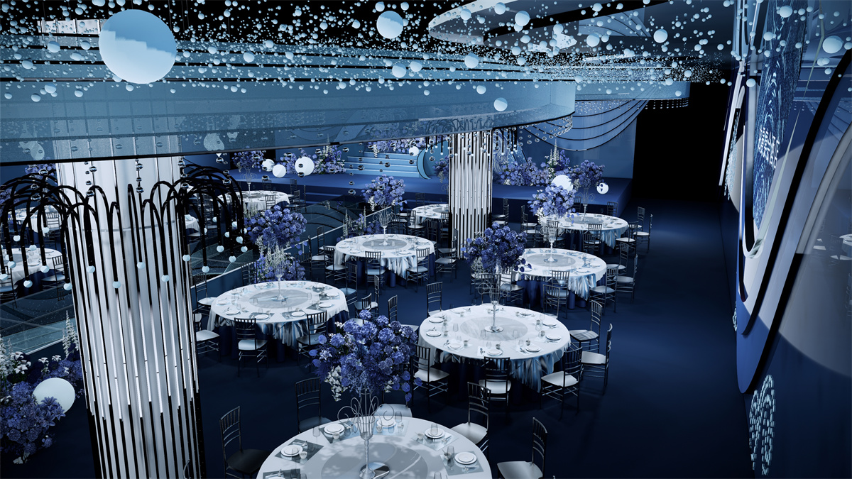 濮陽婚禮堂設(shè)計(jì)-鉑曼婚宴酒店裝修設(shè)計(jì)