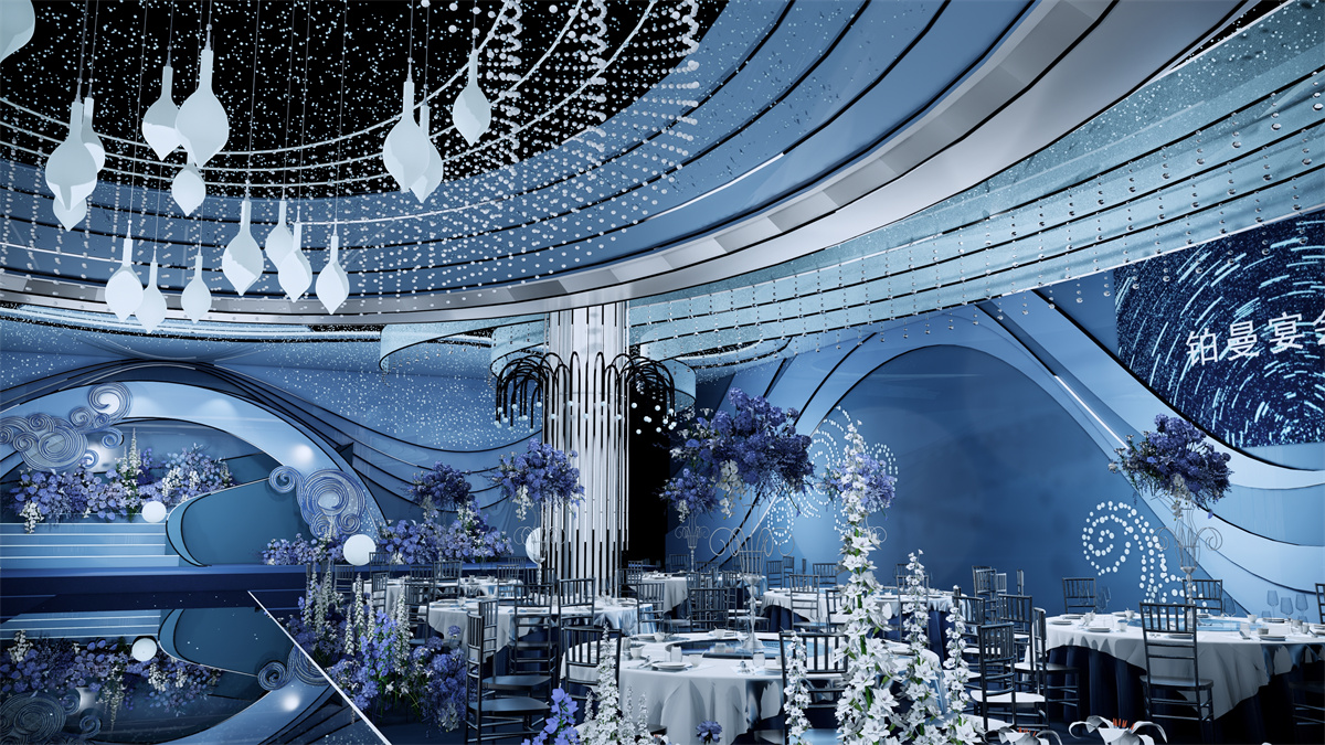 濮陽婚禮堂設(shè)計(jì)-鉑曼婚宴酒店裝修設(shè)計(jì)
