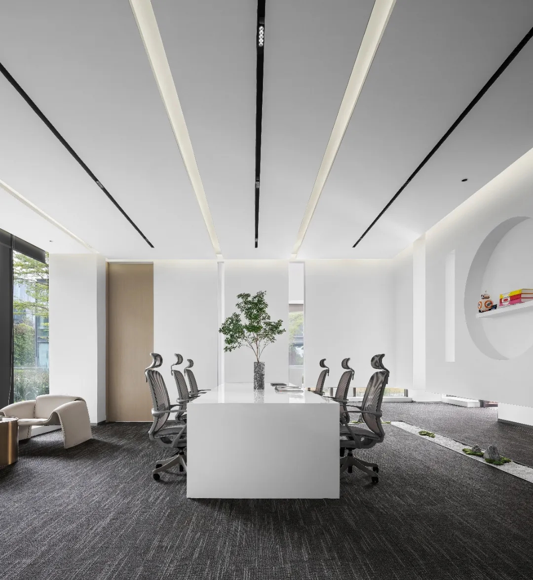 極簡藝術(shù)   燒糖文化科技公司辦公樓裝修設(shè)計案例(圖12)