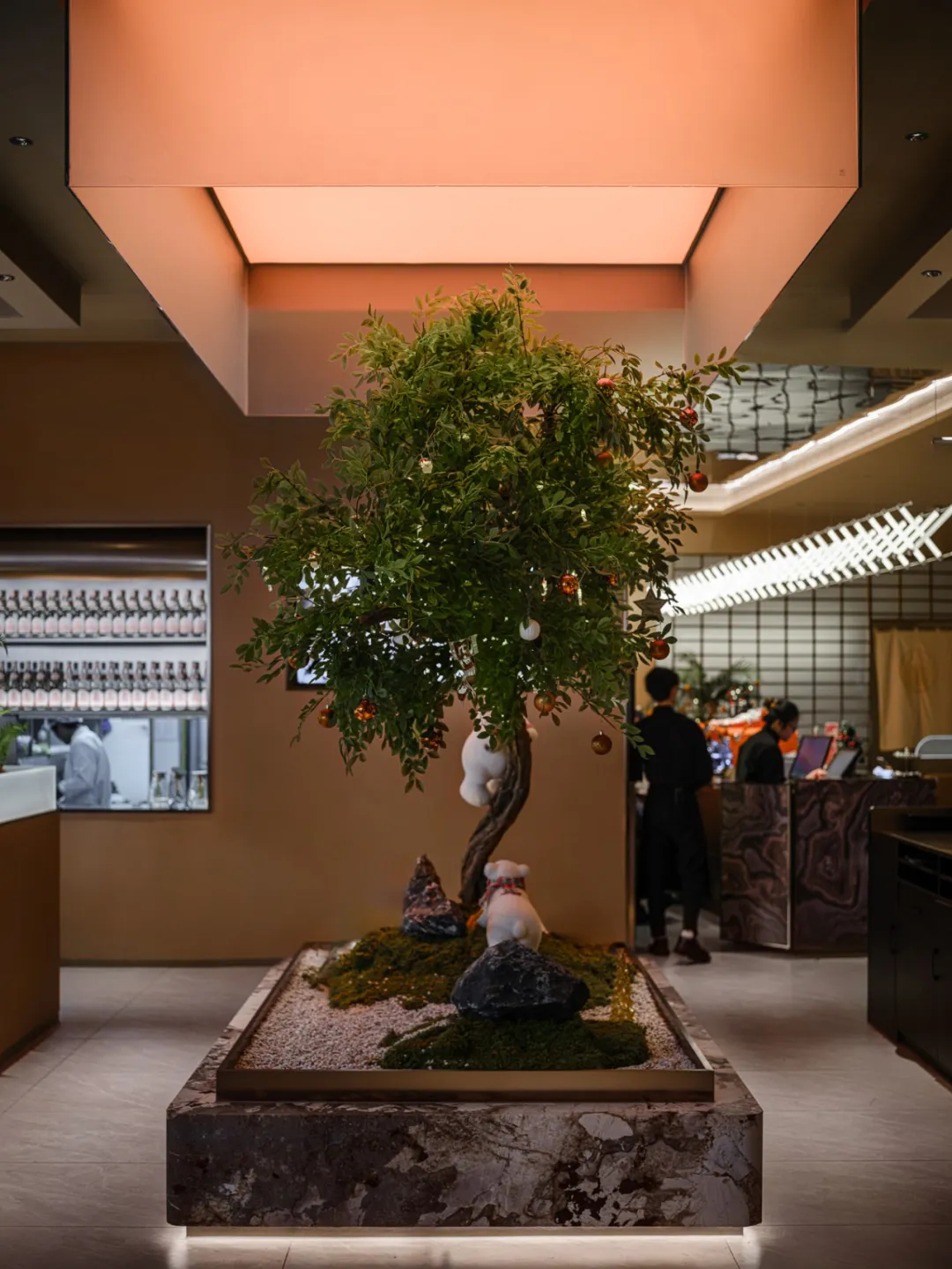 特色燒烤店設計推薦：八贊燒肉酒廊裝修設計案例(圖11)