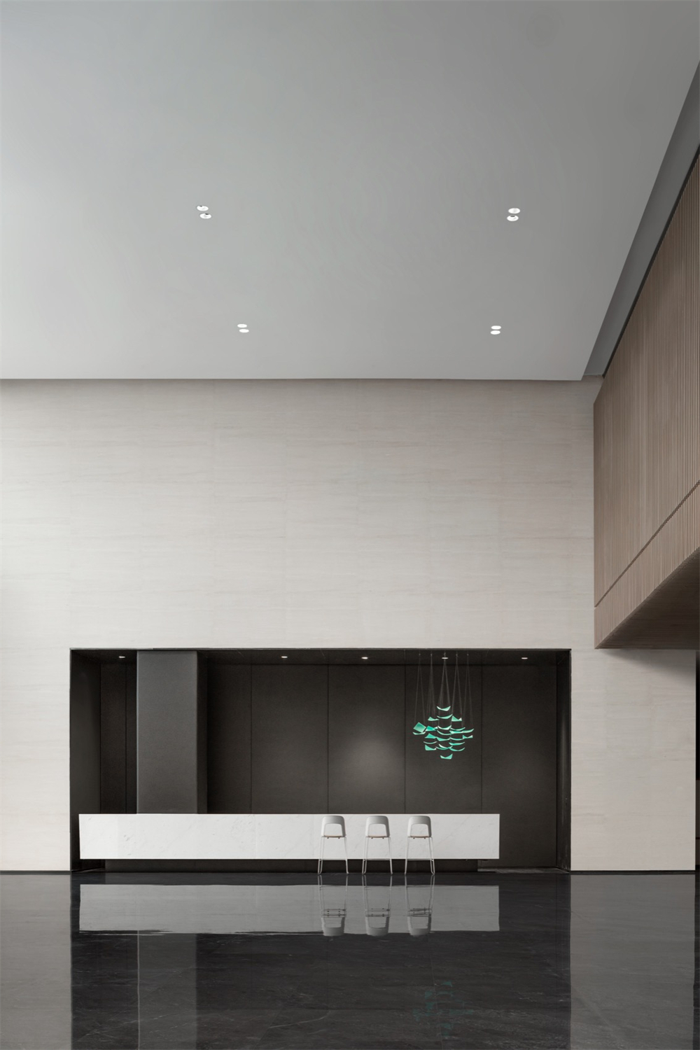 現代簡約時尚科技園區(qū)辦公樓裝修設計案例(圖7)