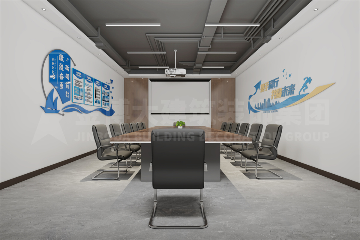 鄭州中能律師事務所裝修設計案例效果圖