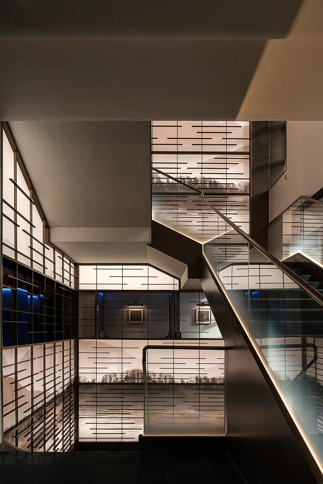 科技東方美學(xué)  金豬十八道高端酒樓裝修設(shè)計(jì)(圖7)