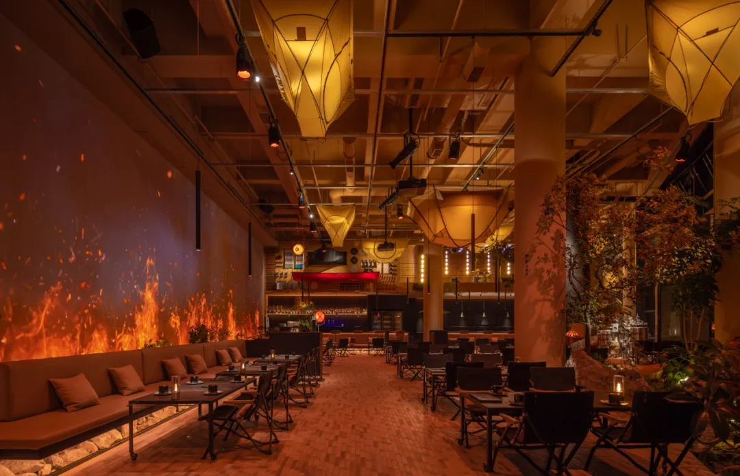 鄭州金博大推薦篝火旁·露營風(fēng)燒烤店裝修設(shè)計方案(圖16)