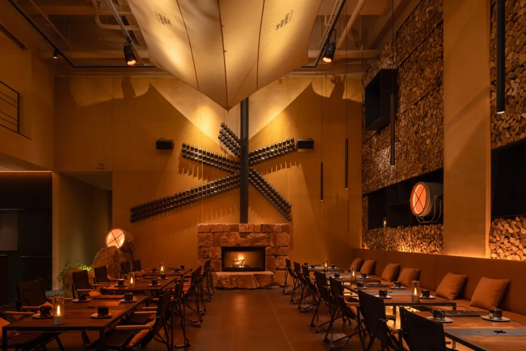 鄭州金博大推薦篝火旁·露營風(fēng)燒烤店裝修設(shè)計方案(圖17)
