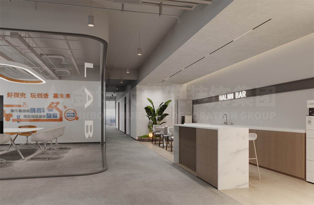鄭州華菱超硬材料辦公室裝修設(shè)計