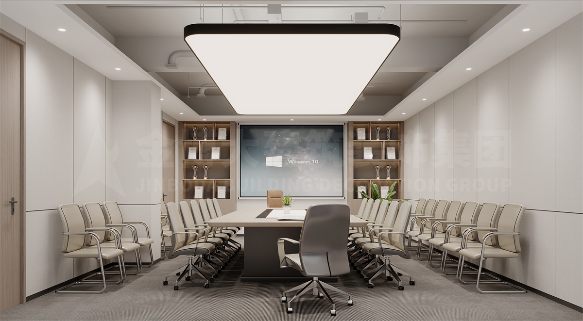 鄭州華菱超硬材料辦公室裝修設(shè)計