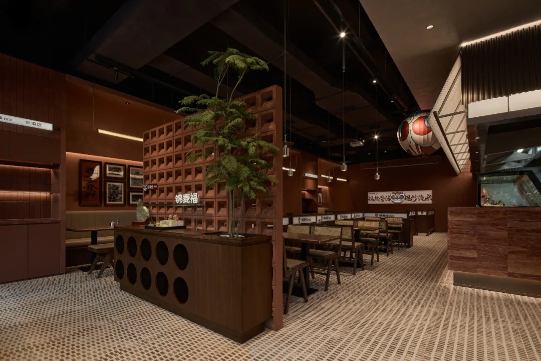 現(xiàn)代多元東方美學(xué)  鄭州錦麥?！っ骛^裝修設(shè)計(jì)方案(圖2)