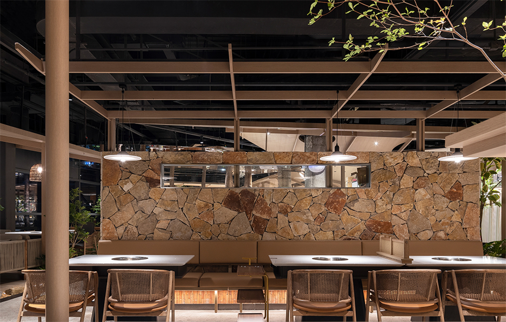 迷霧森林場景   翠焱成都火鍋店裝修設(shè)計(jì)方案(圖10)