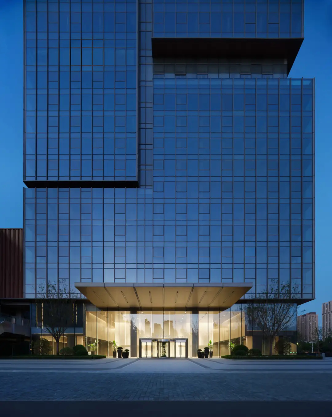 鄭州保利文化廣場辦公樓裝修設(shè)計方案(圖1)