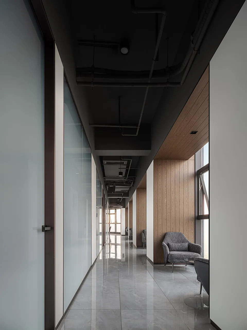 鄭州金博大推薦現代質感律師事務所裝修設計方案(圖9)