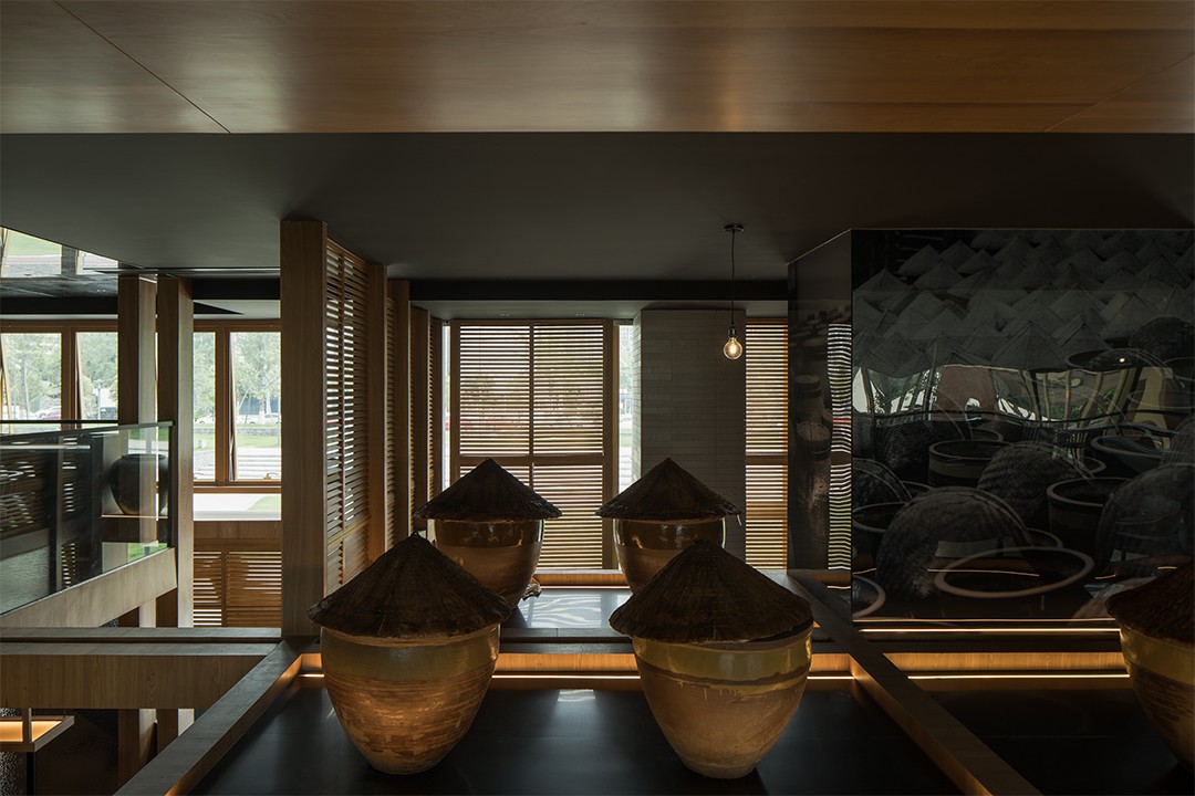 鄭州金博大推薦席萃小廚川菜館裝修設計方案(圖7)