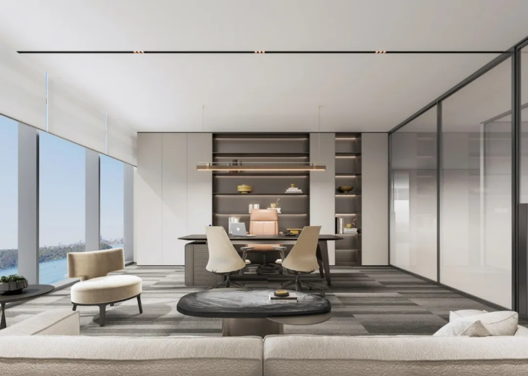 2萬6千平現(xiàn)代花園式商務(wù)辦公樓裝修設(shè)計方案(圖12)