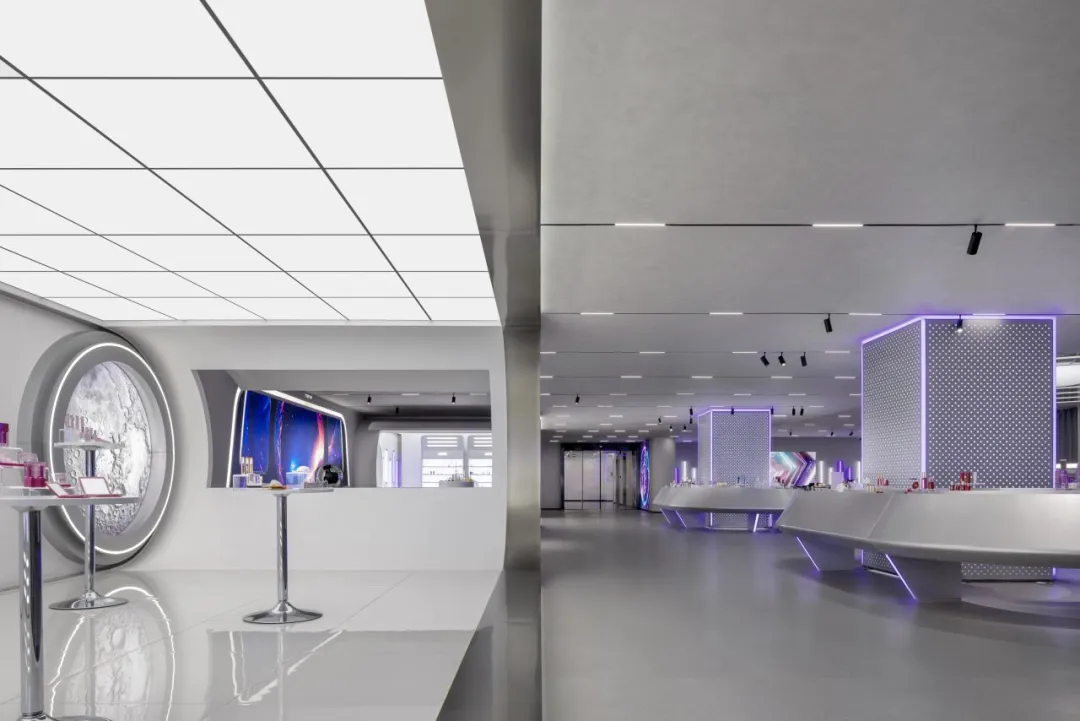 安特未來靈感艙化妝品企業(yè)展廳裝修設(shè)計(圖11)
