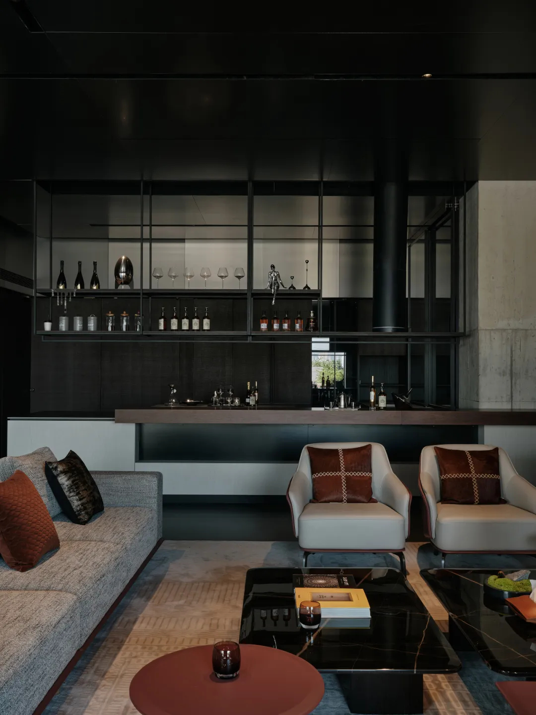 500平辦公家具企業(yè)展廳兼企業(yè)接待會(huì)所裝修設(shè)計(jì)(圖9)