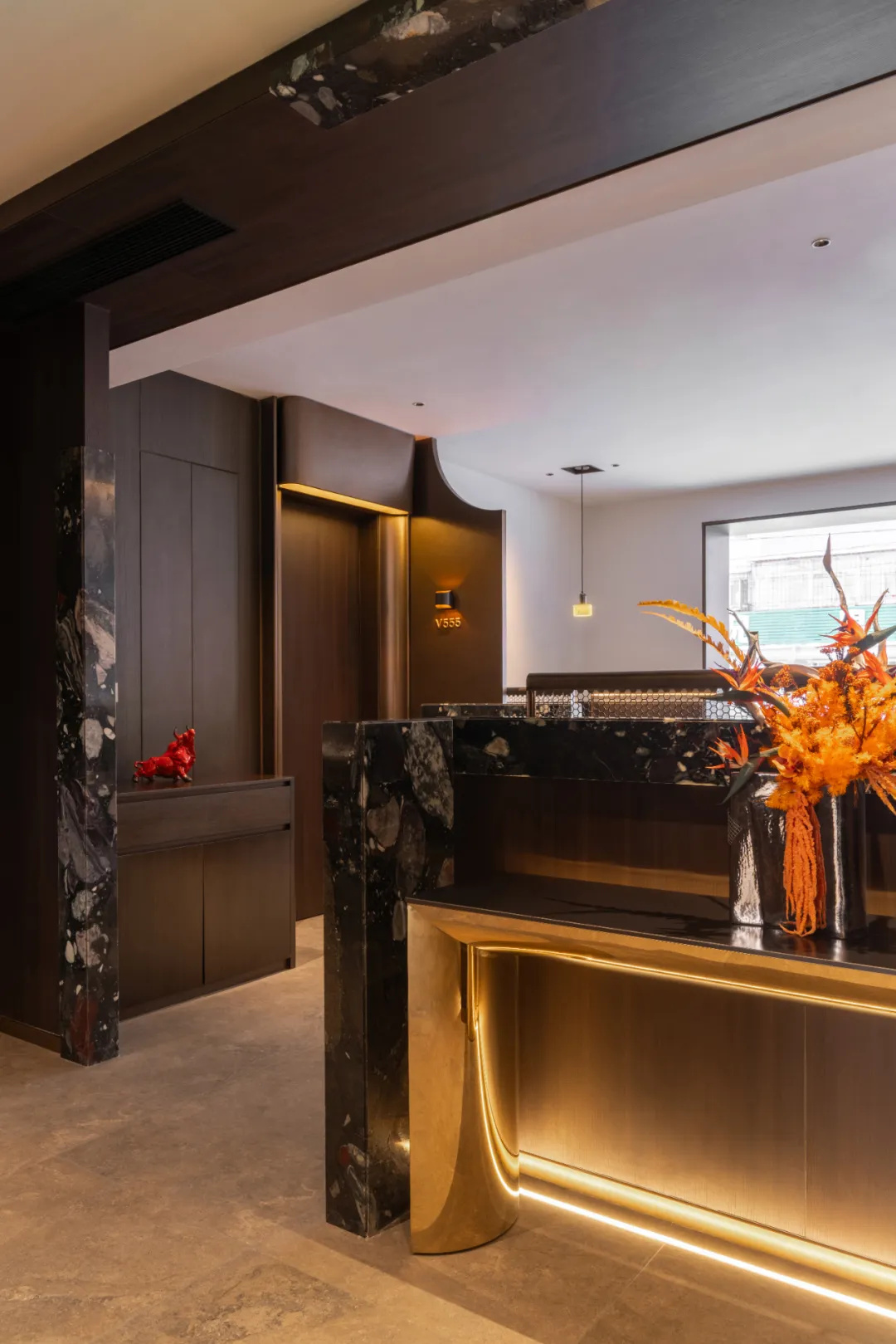 MEI·LIYUAN 高端商務(wù)海鮮火鍋店裝修設(shè)計(jì)(圖3)