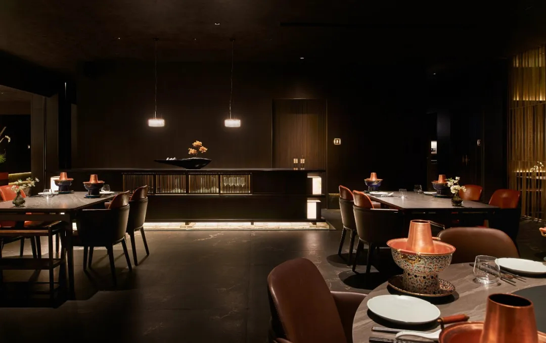 簡(jiǎn)約東方  璽源居老北京涮鍋火鍋店裝修設(shè)計(jì)(圖4)