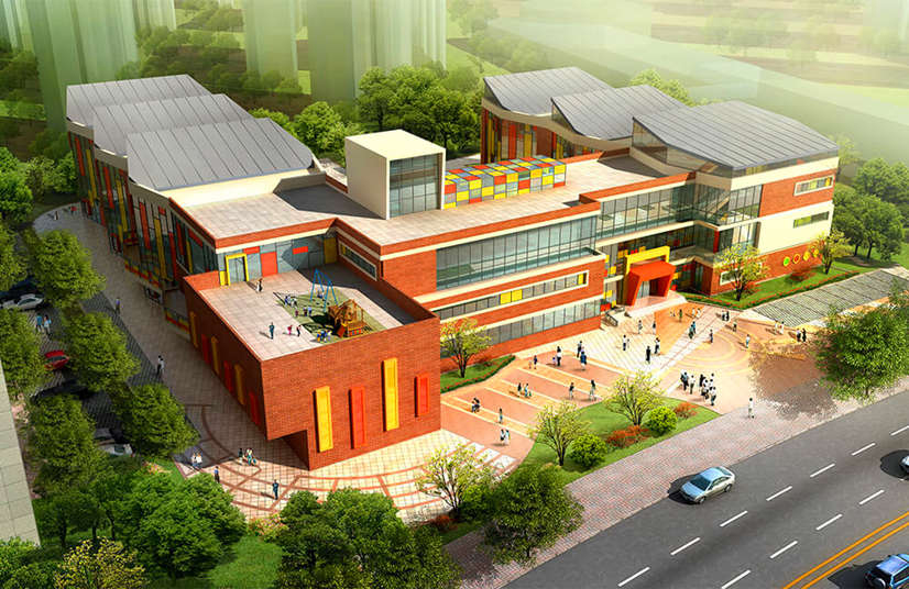 鄭州幼兒園裝修公司幼兒園設計技巧(圖2)