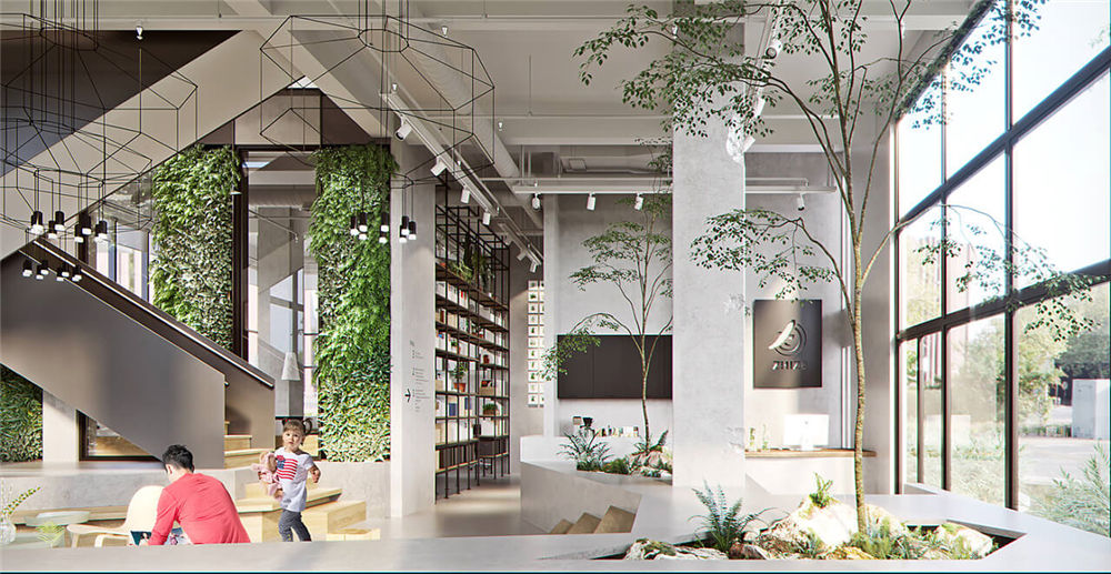 鄭州專業(yè)辦公室裝修公司設計案例(圖5)