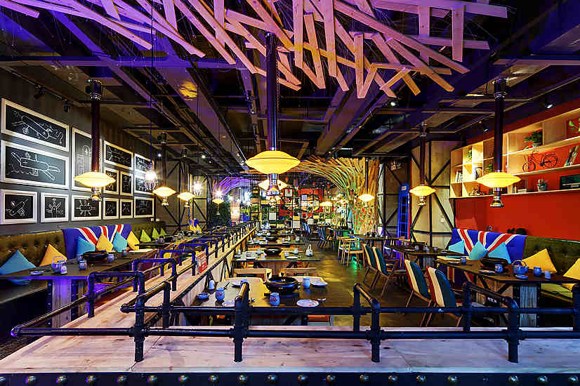 鄭州燒烤店設計案例