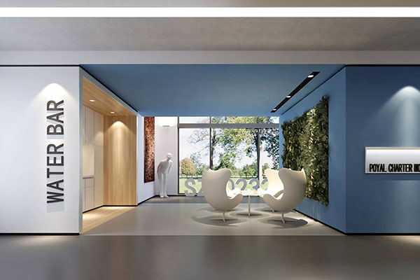 現(xiàn)代風短視頻公司辦公室裝修設(shè)計