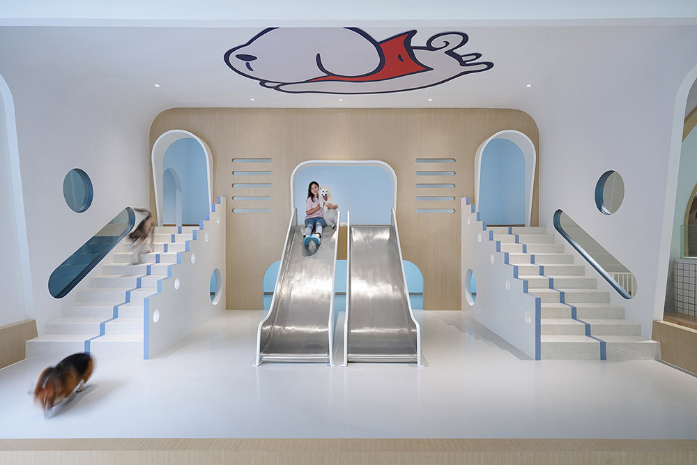 寵物店裝修公司—狗狗派萌寵中心設(shè)計案例分享(圖7)